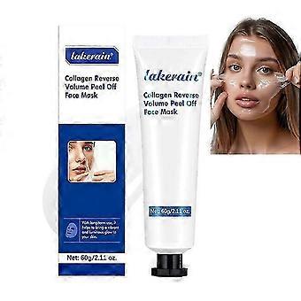 Collagen Face Mask - Mask Peel Off Facial Mask, Deep Collagen Anti Wrinkle Lifting Mask, Collagen Plumping Peel, Elasticity & Hydration, Collagen Deep