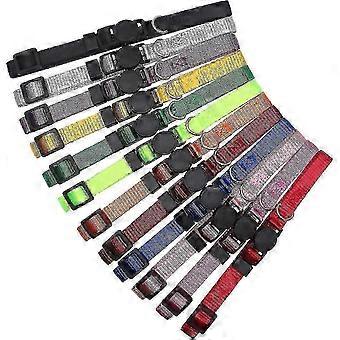 Adjustable puppy whelping collars - 14 pcs soft nylon breakaway ID bands for dogs