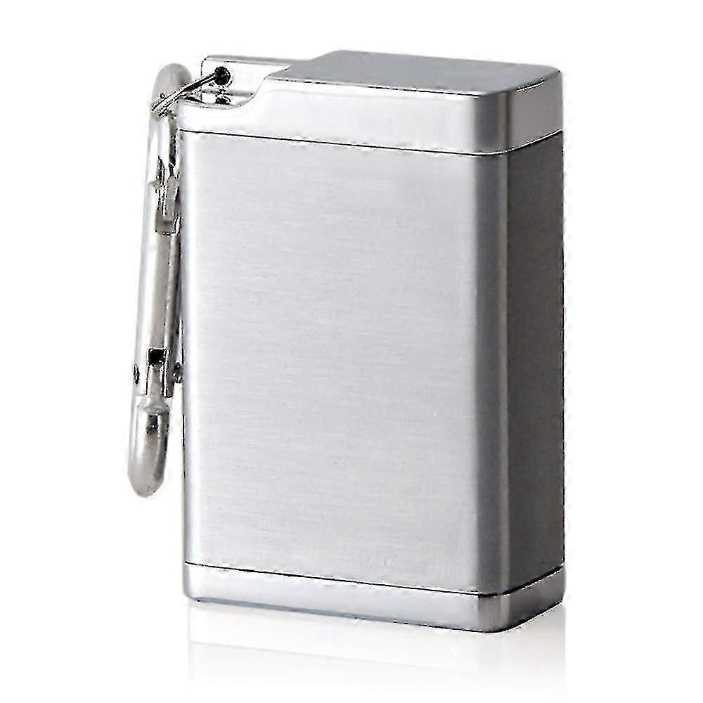 1pcs Portable Pocket Cigarette Ashtray Silver