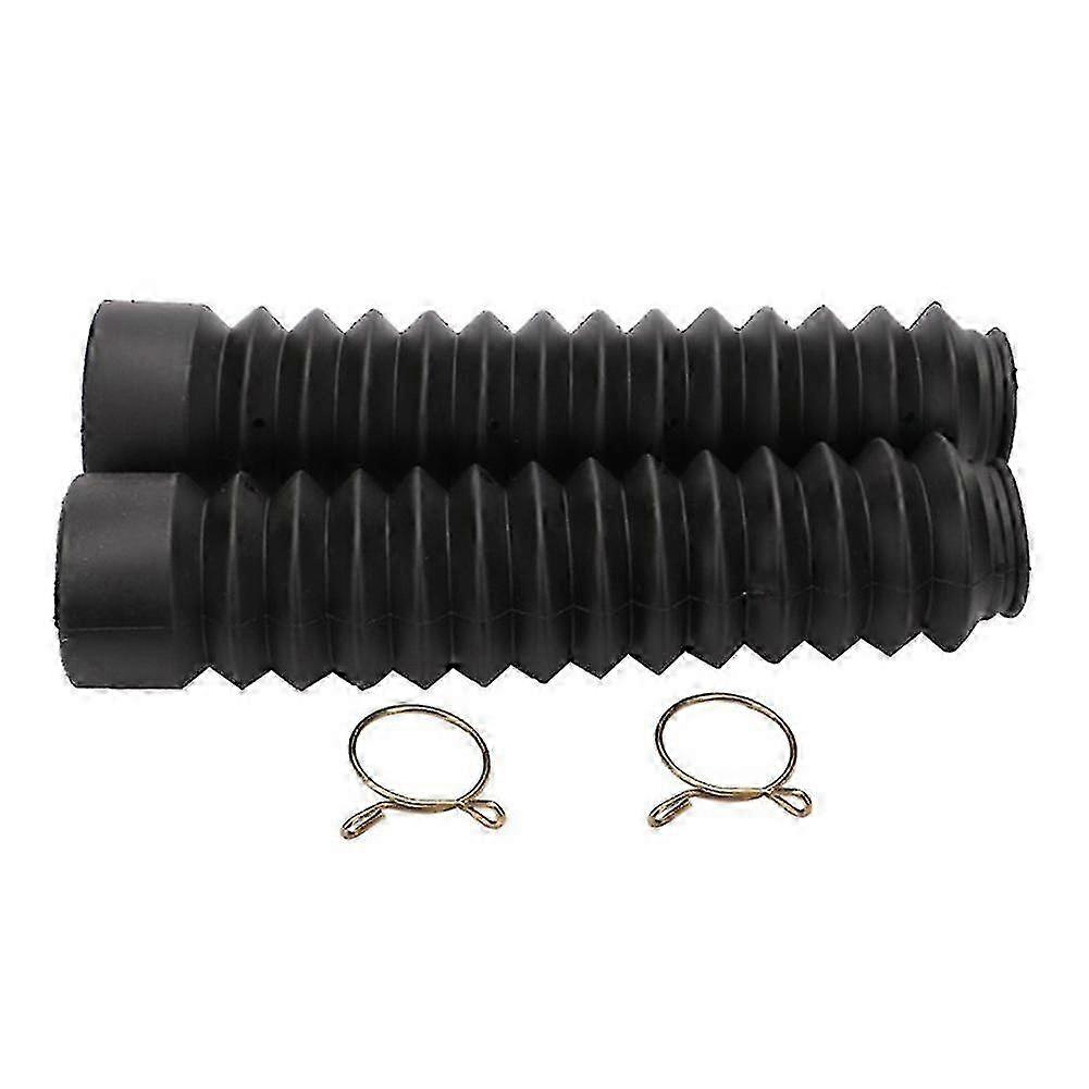 2pcs/set Motorcycle Gaiter Front Fork Boot Cover Shock Dust Guard Protector