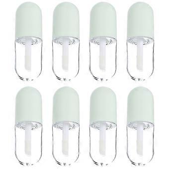 32Pcs DIY Lip Gloss Tubes for Travel Green Empty Lip Honey Tubes