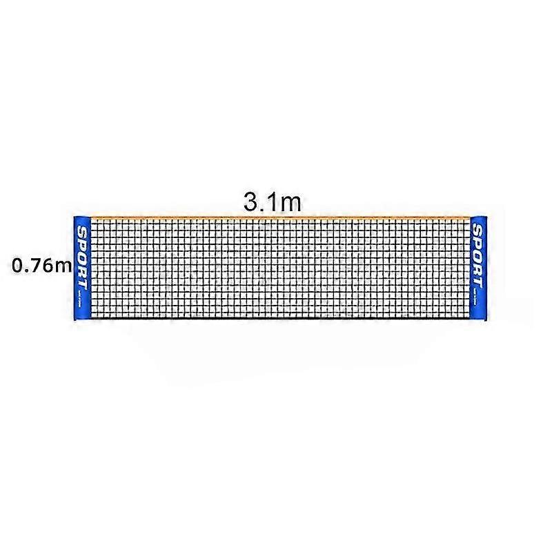 compact tennis net for backyard games