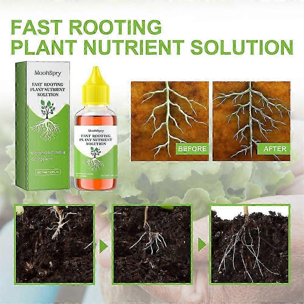 Organic Fast Rooting Plant Nutrient Solution for Quick Growth & Healthy Roots