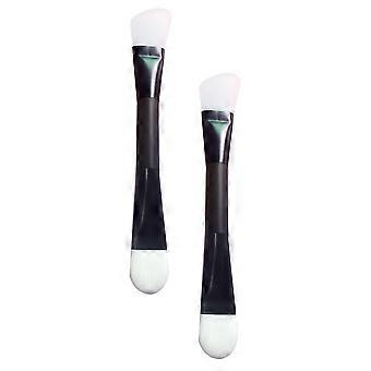 Face Mask Applicator Double-Heads for Skin Care 2Pcs Mud Brushes