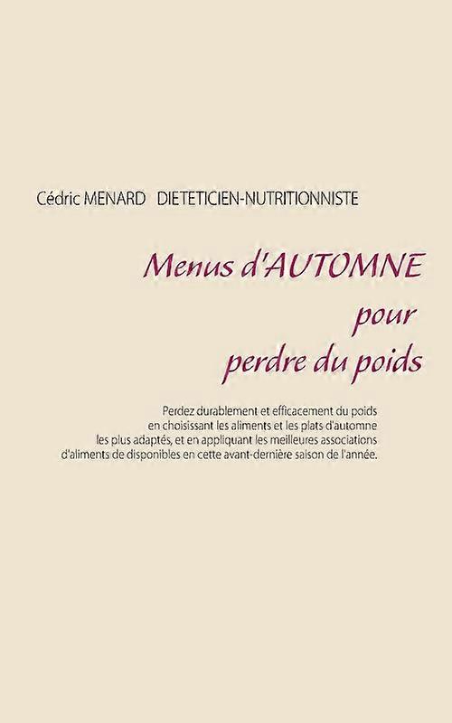 Menus Dautomne Pour Perdre Du Poids