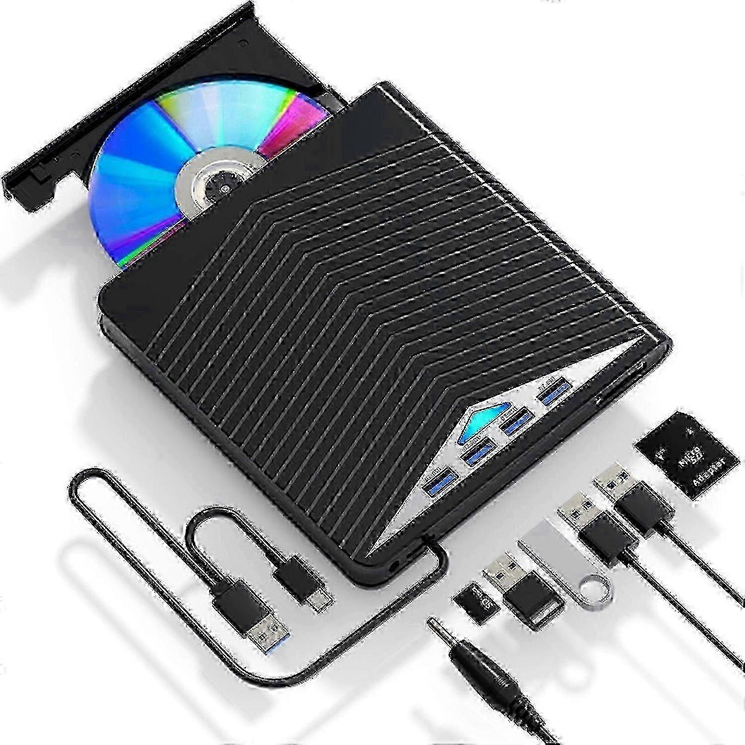 Ultra-Thin USB 3.0 CD DVD Burner