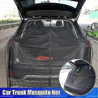 Car Tailgate Mosquito Net,sunshade Screen Magnetic Mount Anti-flying Net For Camping Self-drive