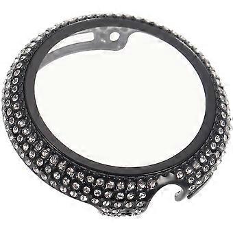Pc Electroplated Rhinestone Shell Watch Cover for Smart Watch