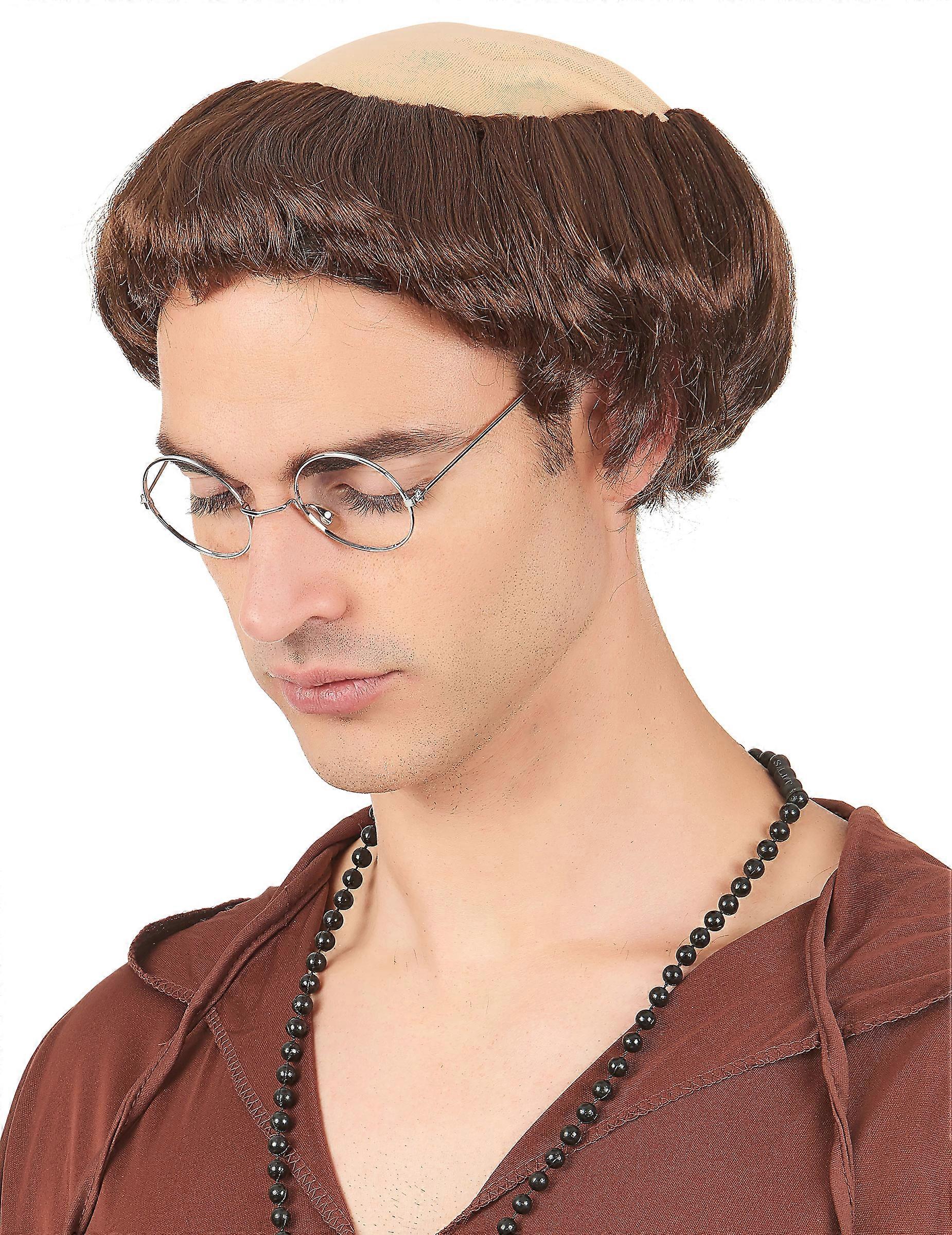 Men's monk wig