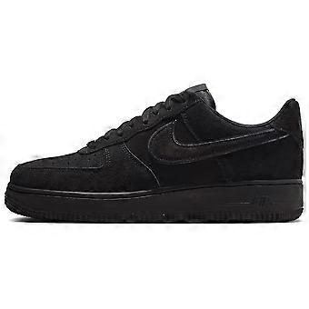 Zapatillas de skate Nike Air Force 1 de caña baja para hombre, color negro HQ1966-002
