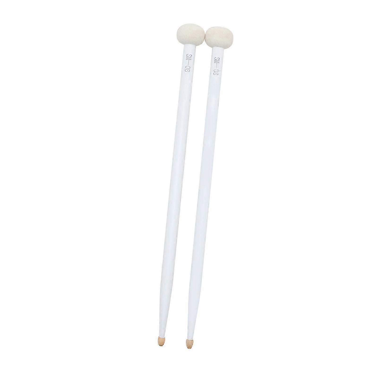 Double-Sided Maple Drum Mallets Felt Tips