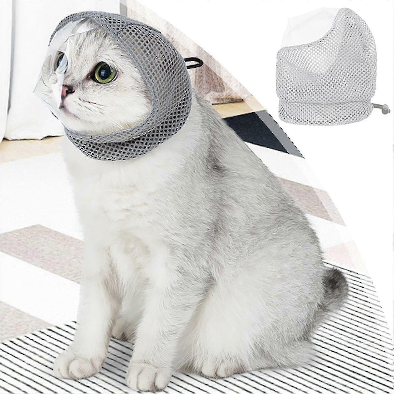 Breathable Adjustable Cat Muzzle