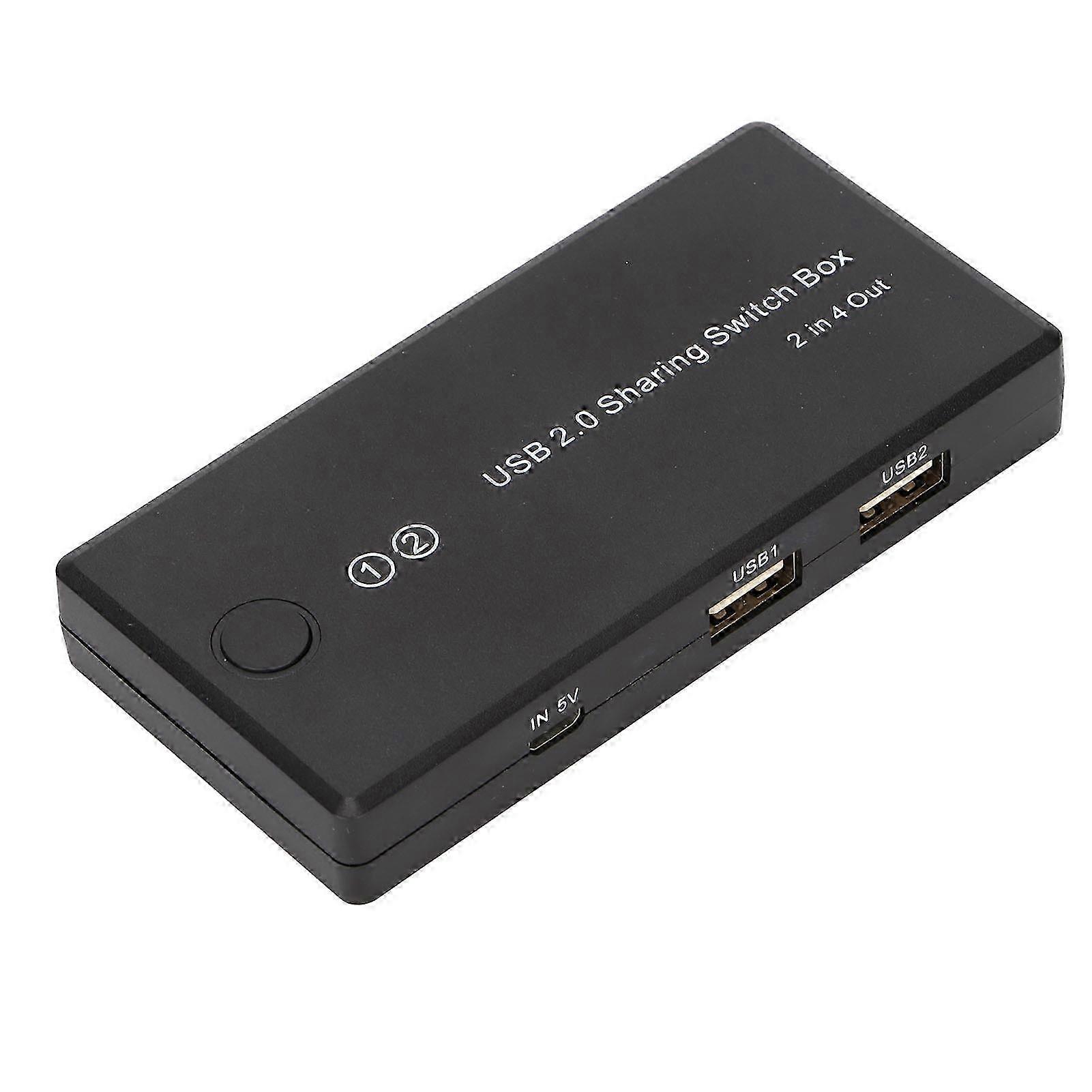 2-In-4-Out USB 2.0 Switch ABS