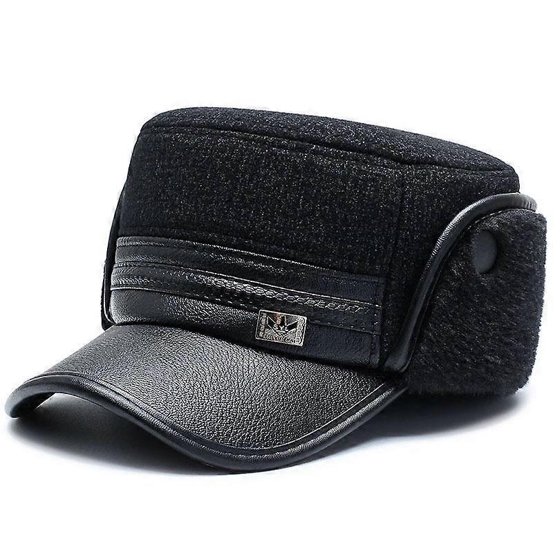 Men's Winter Thick Warm Ear Protection Hat for Middle-aged & Elderly