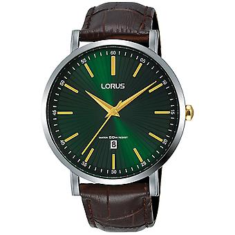 Lorus classic man reloj para Hombre Analógico de Cuarzo con brazalete de Piel de vaca RH975LX9