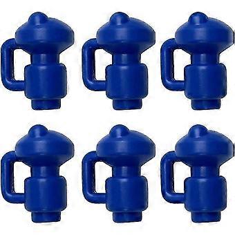 Protective End Caps Trampoline 6pcs Post 28 Mm Particularly Sturdy Weatherproof