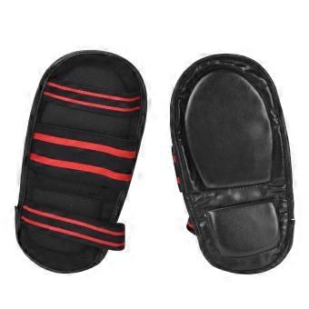 EVA Pad Instep Guards Foot Guard Protector for   Boxing MMA Muay Thai(black)