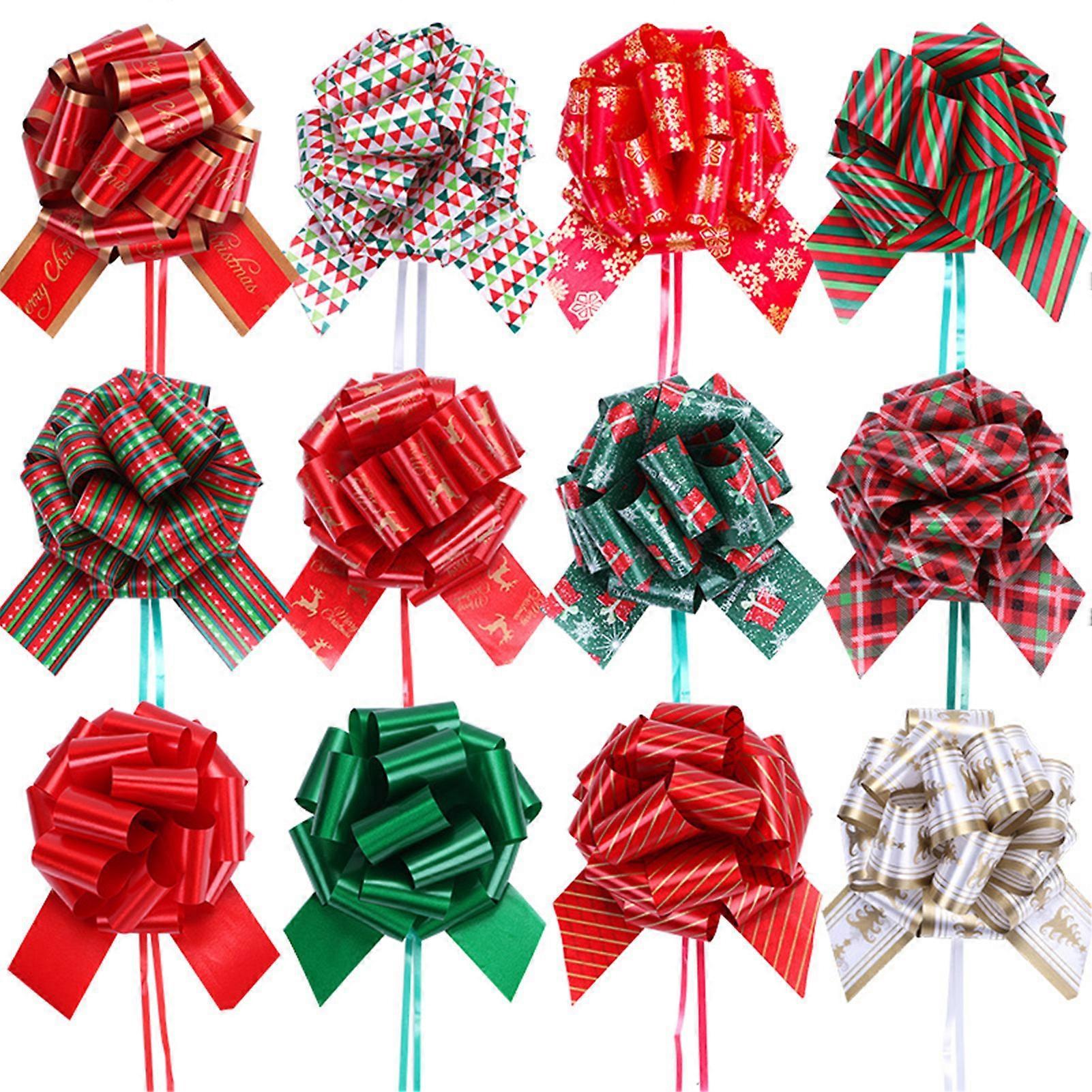 12pc Pull Bow Set Festive & Functional