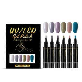 Nail Gel Pen Set Series Is Carefully Formulated From Fluorocarbon Resin And Bentonite