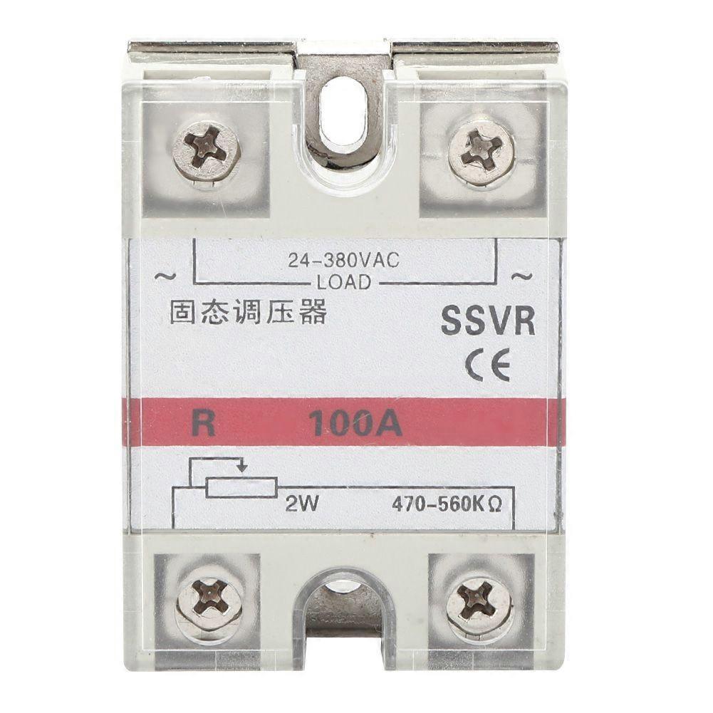 Solid-State Voltage Regulator Single Phase Relay Module Low Frequency SSVR-100 VA YEMAA