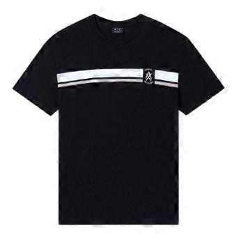 Armani Exchange Mens Exchange Regular Short-Sleeved T-Shirt