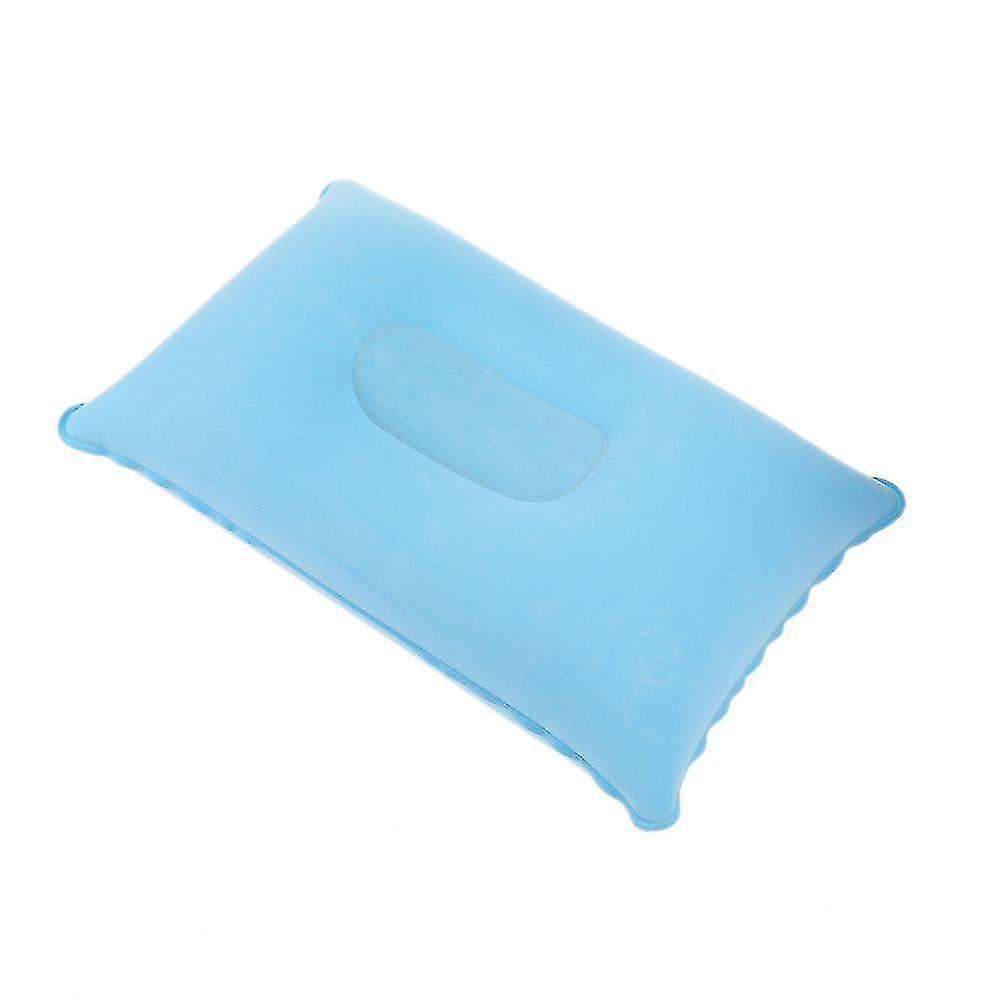 Sleeping Pillow New Inflatable Sided Mat Pad Flocking Colorful Travels Soft