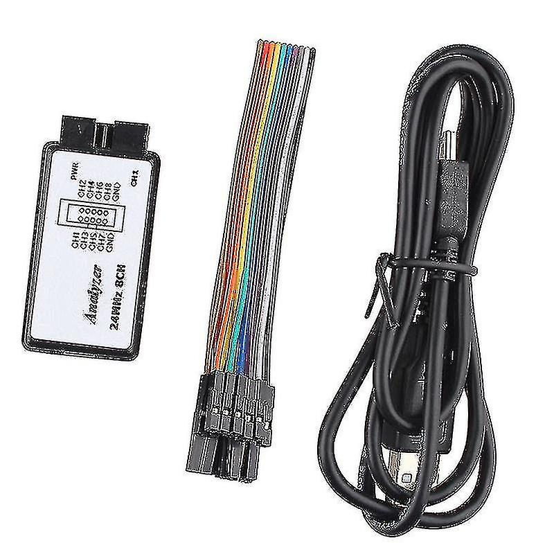 24mhz 8 Channel 24m/seconds Logic Analyzer Debugger Electronic Usb Saleae Logic Analyzer For Arm Fpga Analyzer Logic 24m 8ch