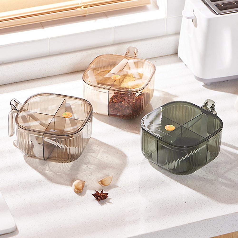 Condiment Container Seasoning Jars Multifunctional Spice Organizer for Kitchen