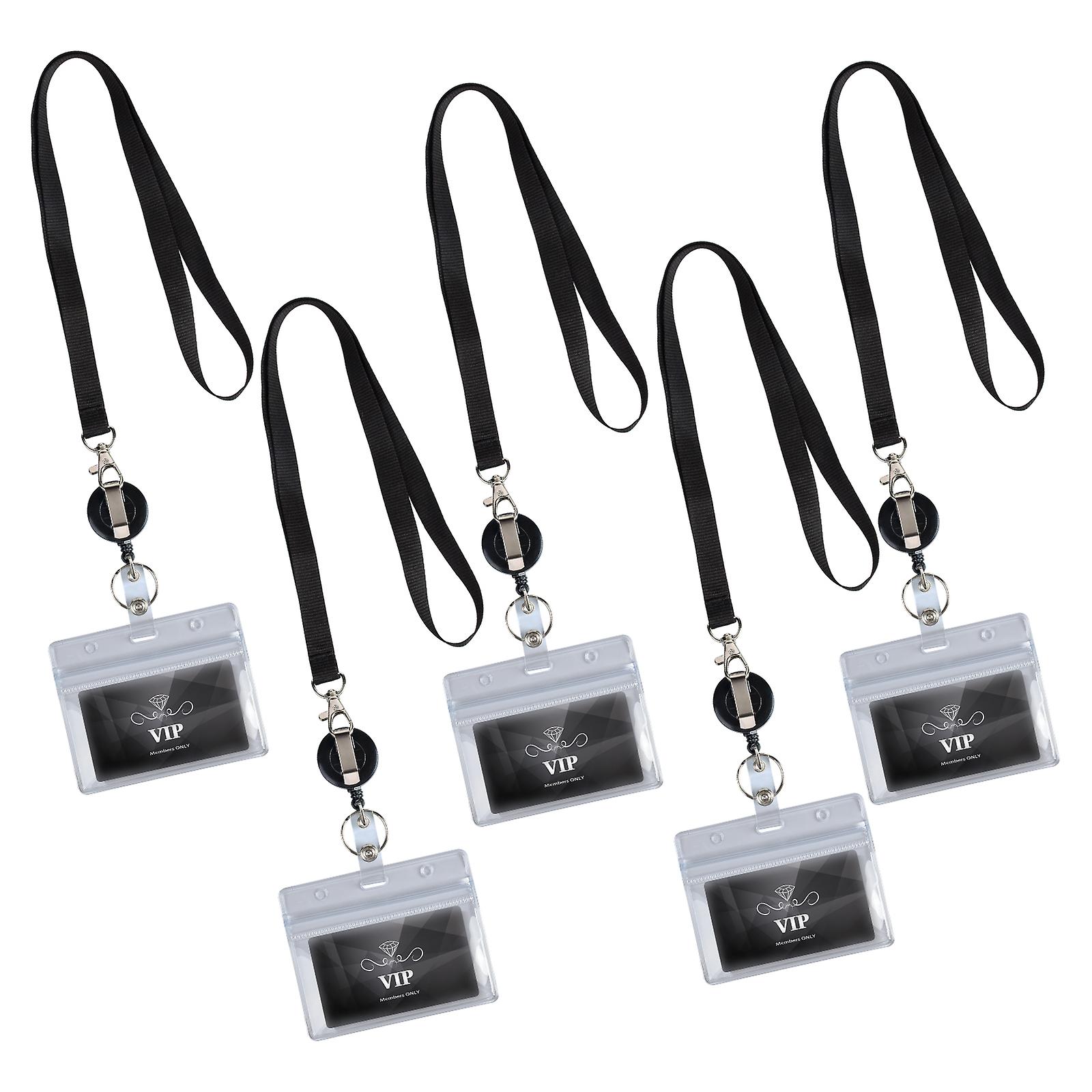 Id Card Holder, Transparent Card Holder For Work Card Business