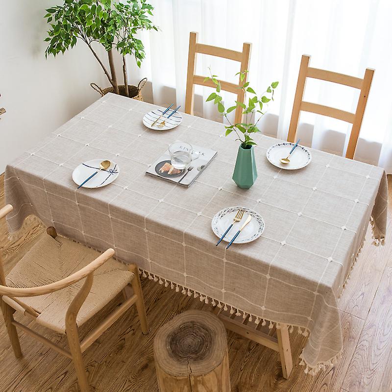 Rectangular Table Cloth for Dining Room Kitchen Decor,140cm x 220cm,Elegant for Kitchen Table Decoration