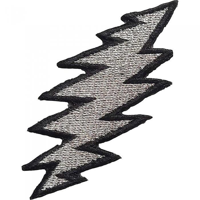 Grateful Dead Lightning Bolt Iron On Patch