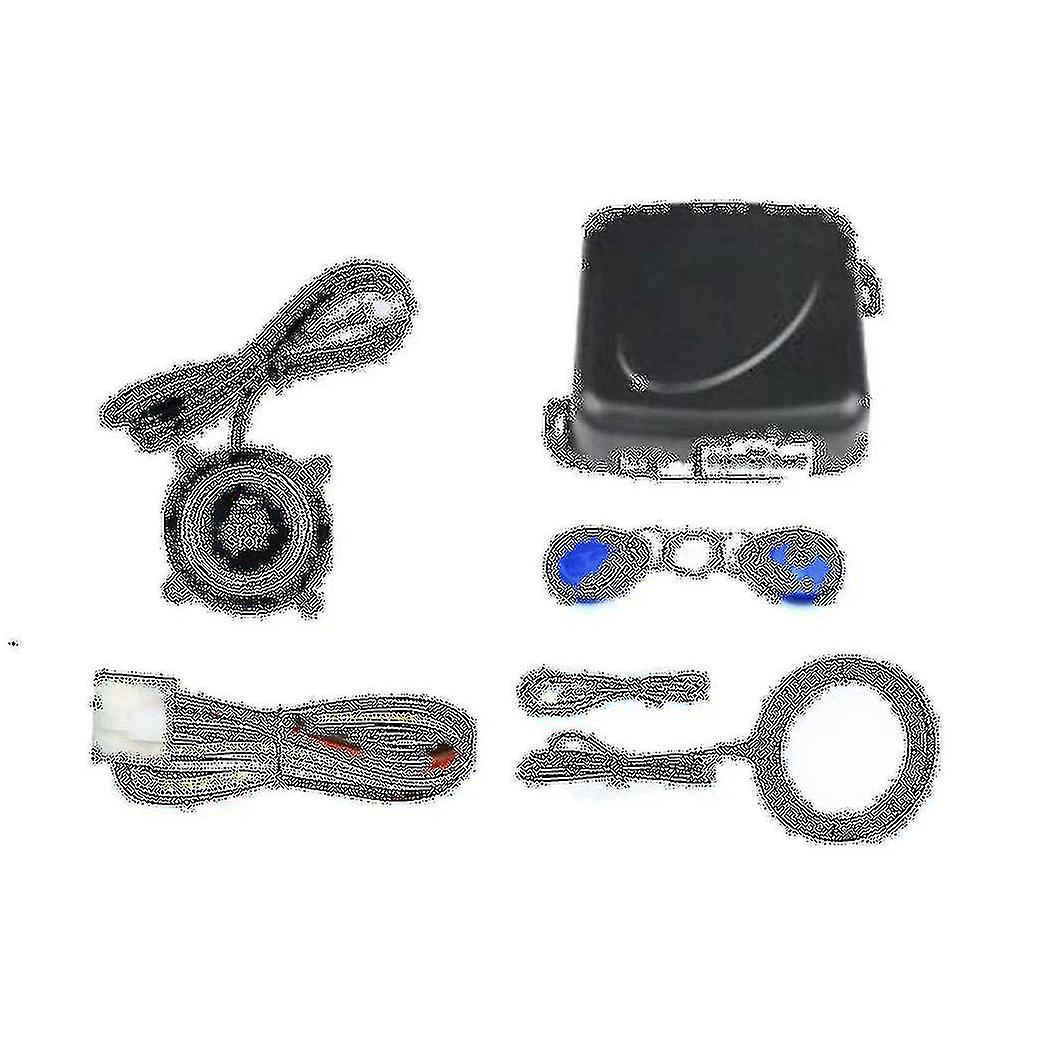 Car Suv Ignition Switch 12v Rfid Keyless Entry Starter Ignition Push Button Engine Start System Ala