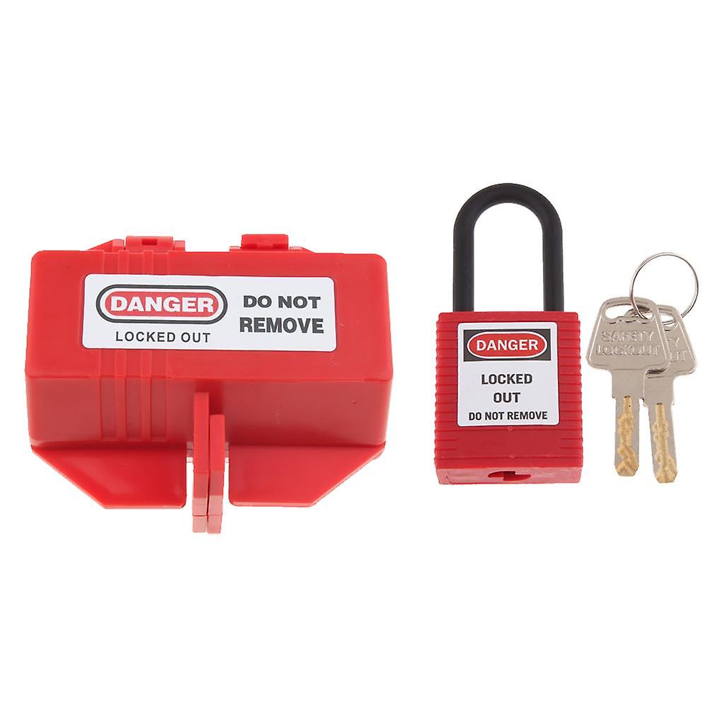 Safety Electrical Plug Lockout Plastic Tagout Power Plug Padlock Tools