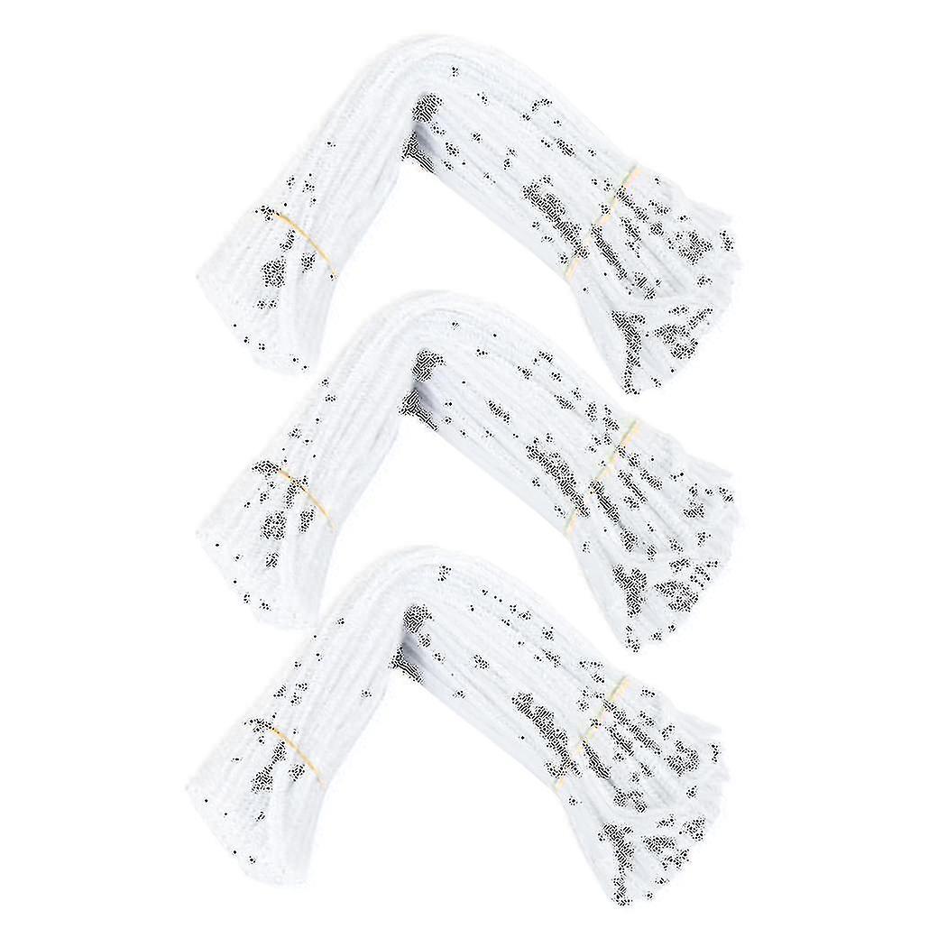 300 Pcs 30cm Creation Pipe Cleaners, White