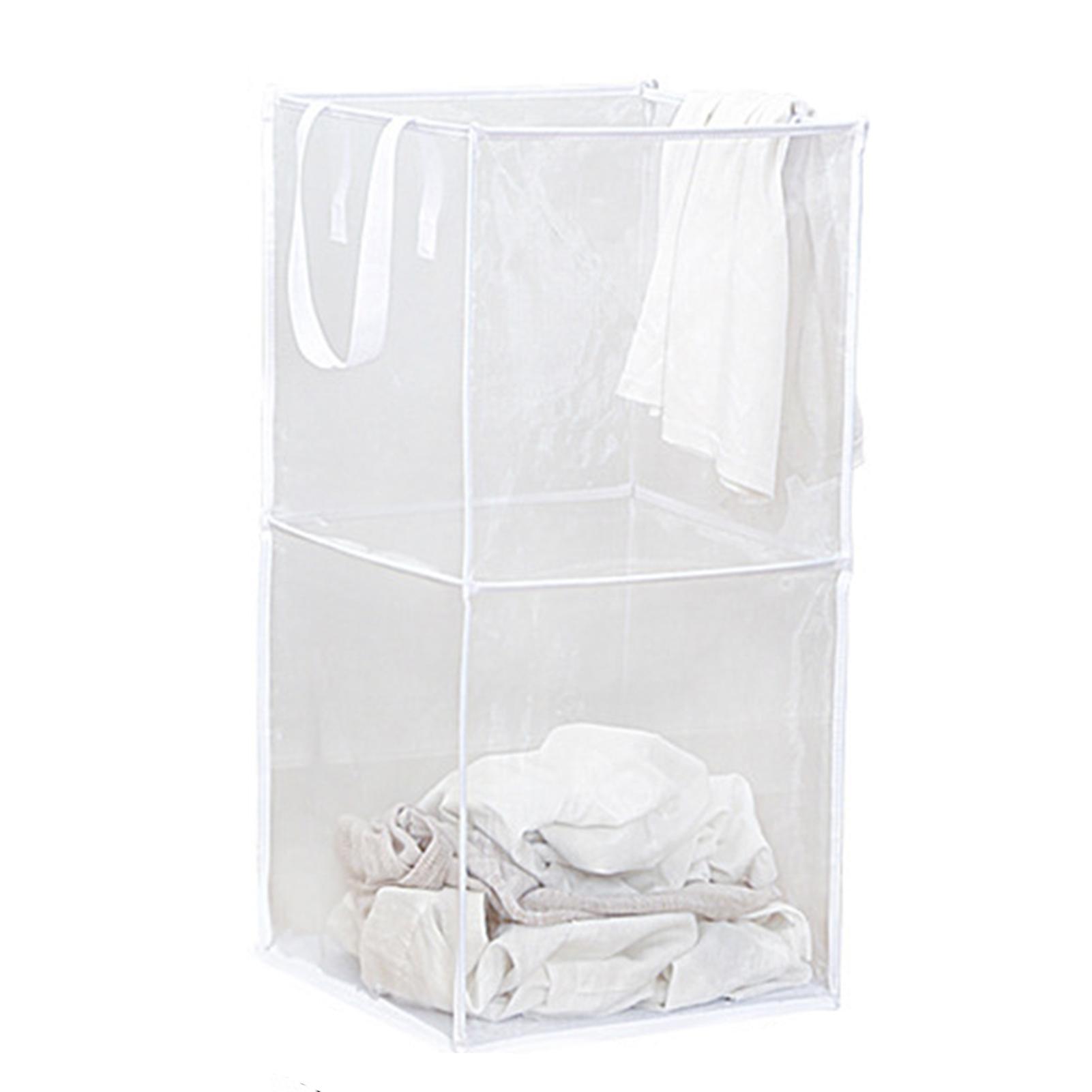 Foldable Laundry Hamper Bag With Carry Handles Laundry Basket