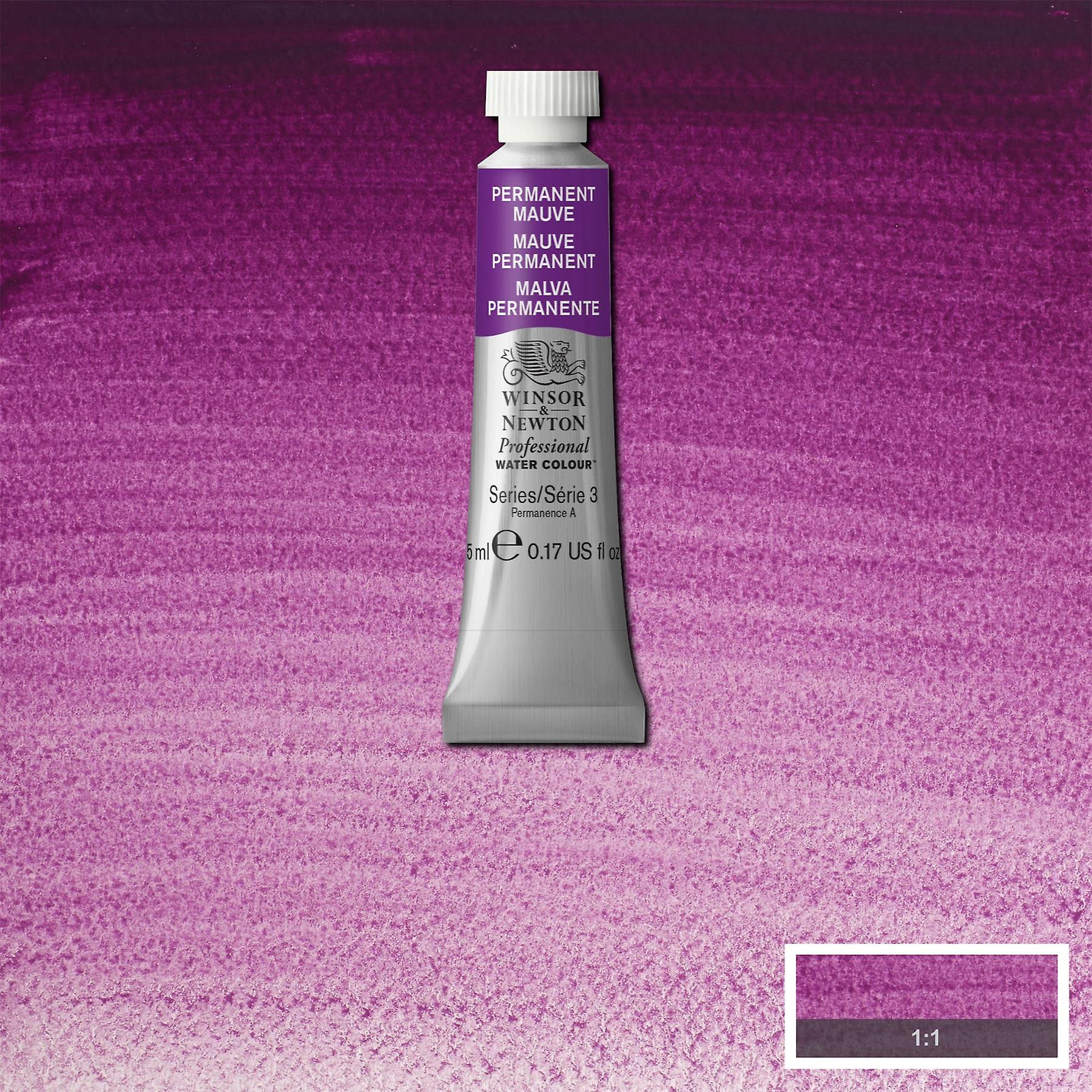 Winsor & Newton Professional Water Colour - Permanent Mauve - 5ml