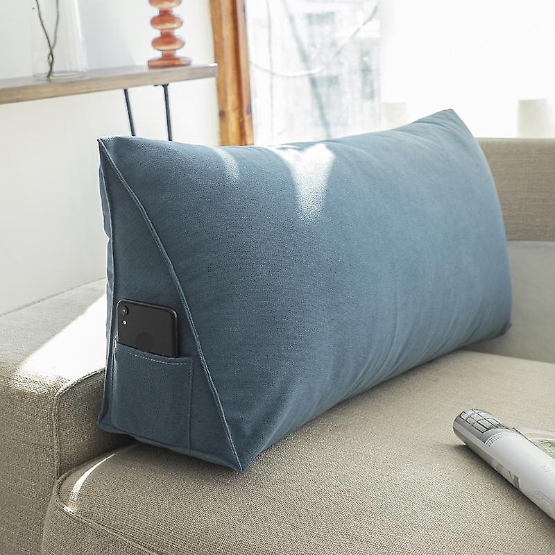 Large Backrest Living Room Bedside Rectangular Backrest Cushion Queen Pillow Lumbar Pillow Lumbar Cushion