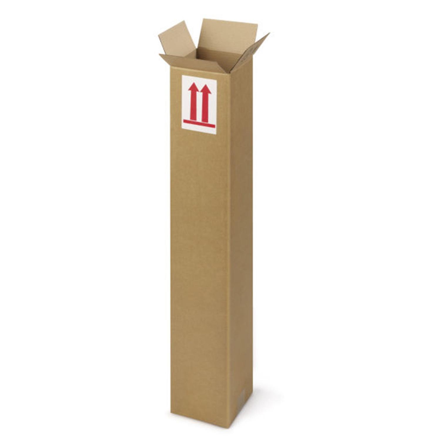 5 extended packaging boxes 50 x 10 x 10 cm - Single flute