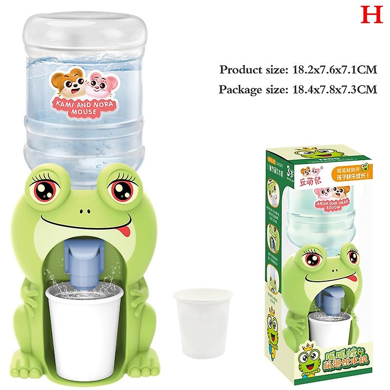 1Pc Simulation Fun Water Dispenser Mini Double Water Dispenser Kitchen Toys