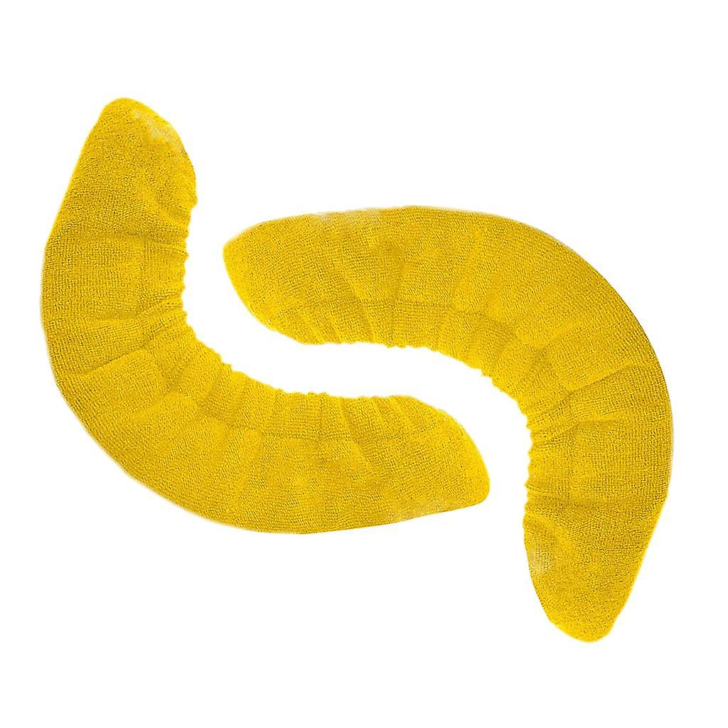 Skates Blade Cover Jacket Soaker Guard for Ice Figure Skating  Yellow M