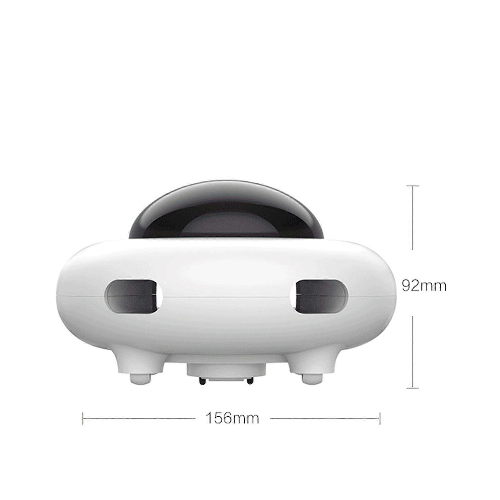 Interactive Cat Toy Automatic Electric Intelligent Kitten Teaser Toy with Feather Funny Cat Stick for Home White 