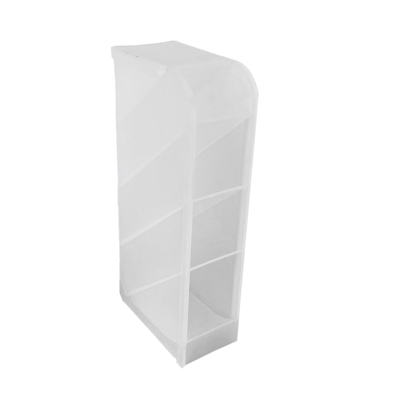 Pen Holder Space-saving Large Capacity Plastic Makeup Tools Organizer Box for Home