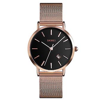SKMEI 1530 Moda Europa Y América Simple Mujer De Negocios Reloj De Pulsera Elegante Delgada Estudiante Femenina