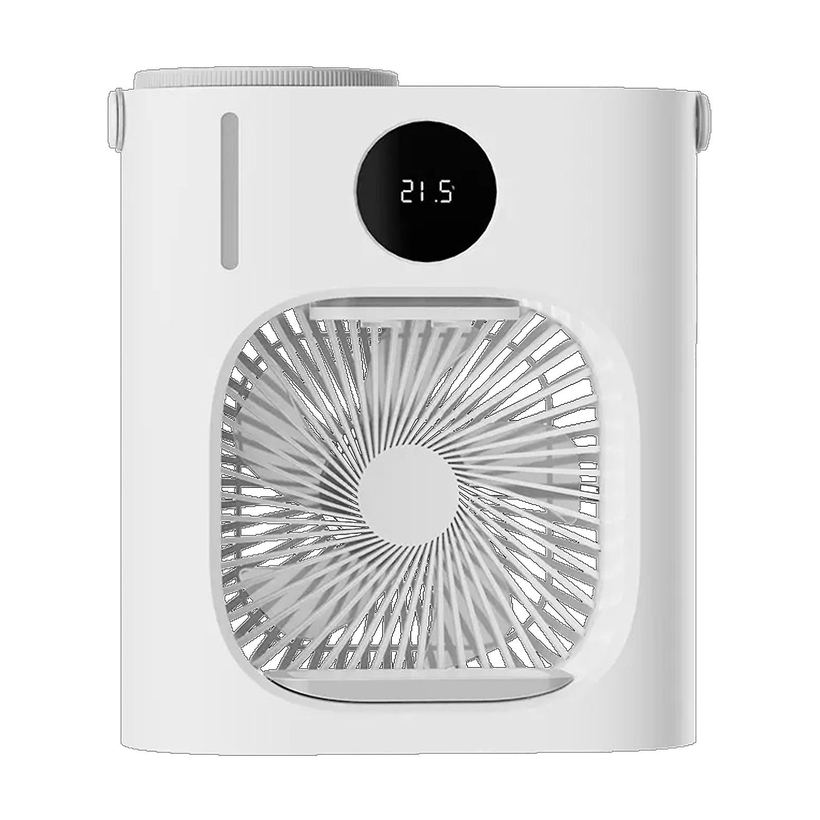 Mini Air Conditioner 900ML 3 Speeds Low Noise Cooling Humidifying USB Portable Air Cooler 