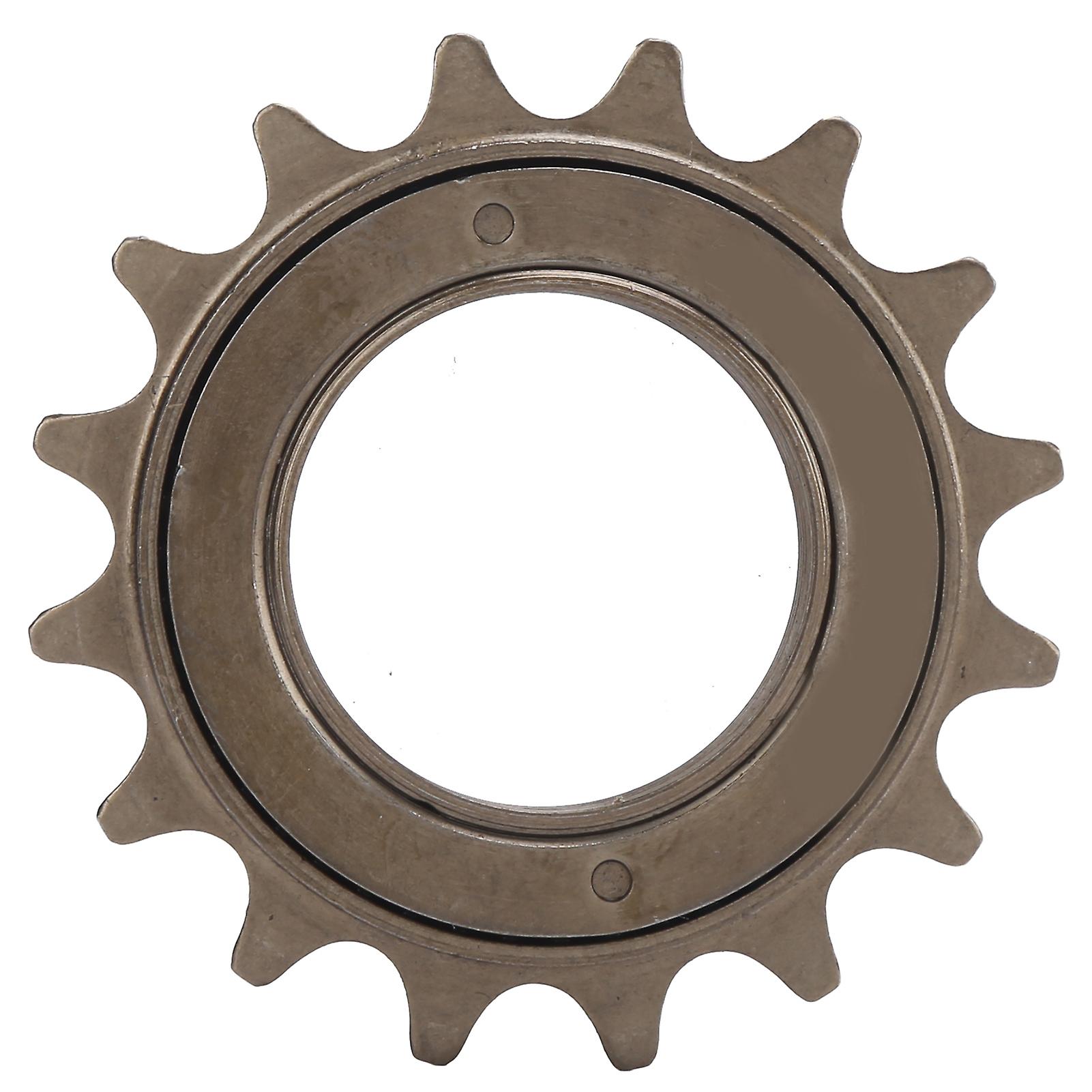 Bike Freewheel 16T Soft Sound Rotation Wear Resisting Rust Proof Durable Cycling AccessoryBrown