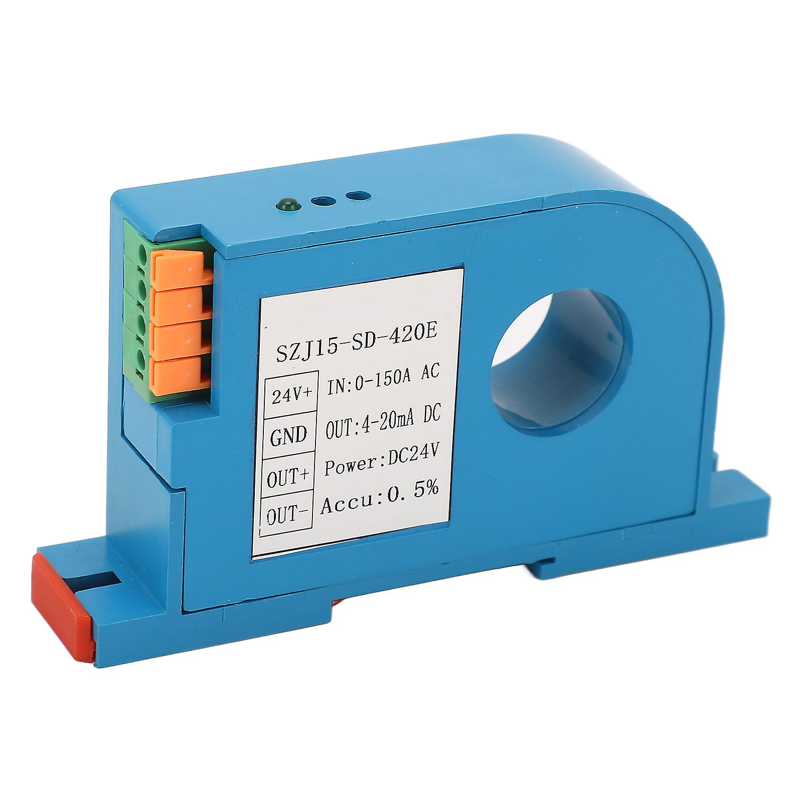 AC Current Transmitter Single Phase High Accuracy Current Transformer Sensor Transducer PLC Control 