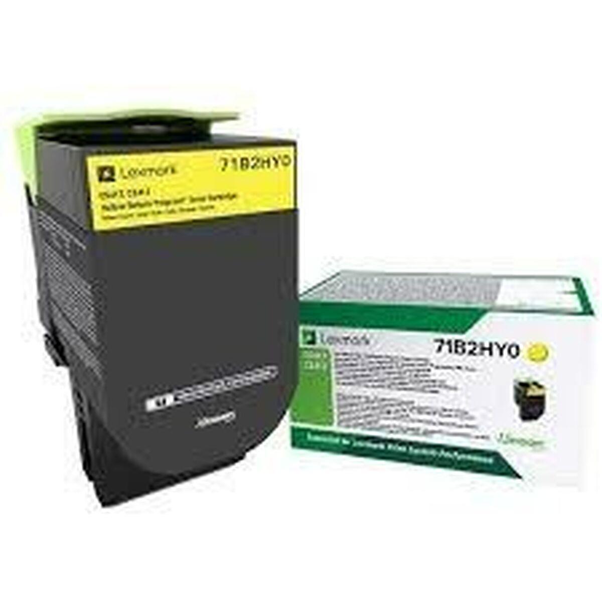 Toner Lexmark 71B2HY0 Jaune