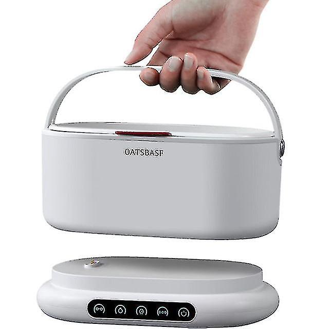 Pf-90 Ultrasonic Cleaner Glasses Jewelry Cleaning Machine 500ml 45000hz Portable Watch Denture Cleaning Machine 4 Modes