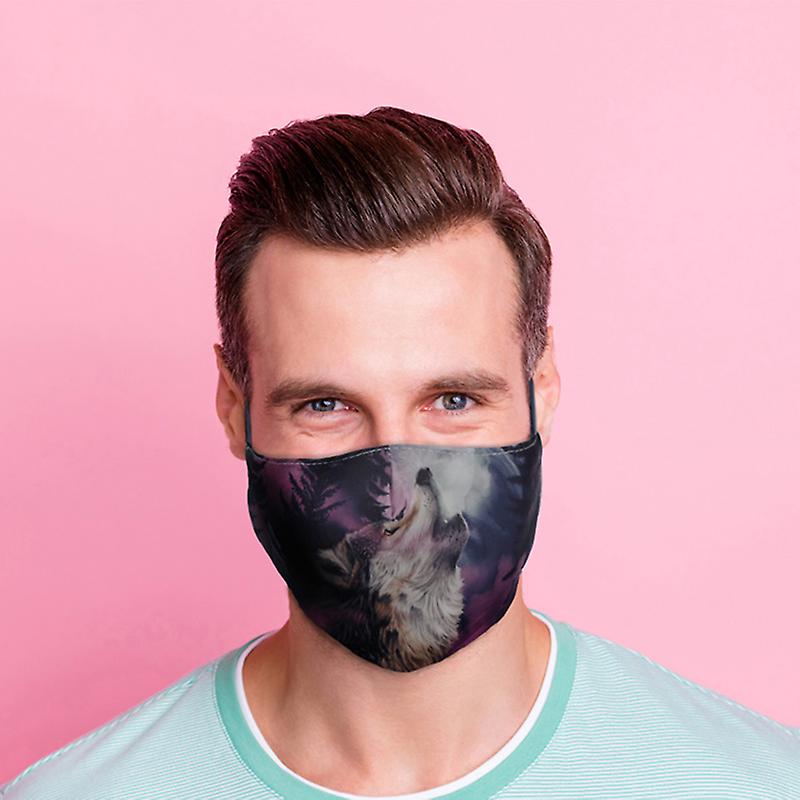 Protector of the North Wolf Reusable Face Covering - Large X 1 Pack