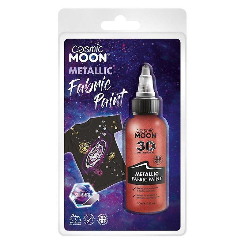 Cosmic Moon Metallic Fabric Paint Clamshell 30ml S16710